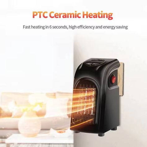 Mini Calefactor Calentador Eléctrico Portátil Estufa 400w-3