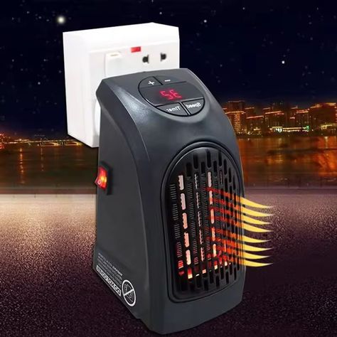 Mini Calefactor Calentador Eléctrico Portátil Estufa 400w-4