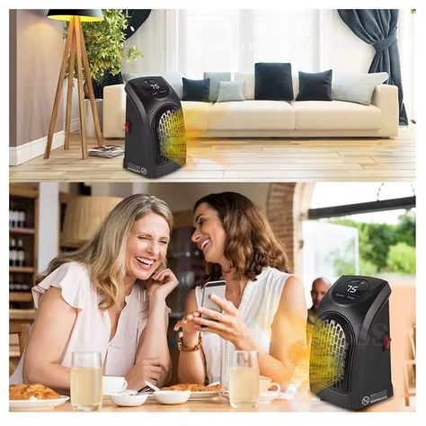Mini Calefactor Calentador Eléctrico Portátil Estufa 400w-5