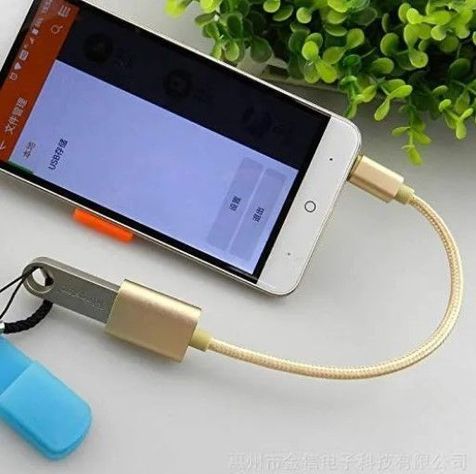 Cable Otg Usb A Micro Usb 2.0 De 5 Pines Y 15 Cms Pendrive-1
