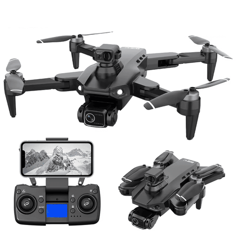 Drone Quadcopter4K Camara GPS Plegable VueloInterior FPV-4