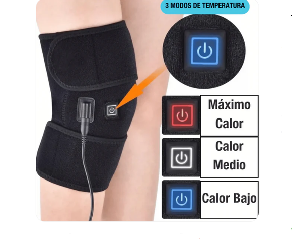 Rodillera Térmica Recargable Con Grafeno Knee Heating Pad-4