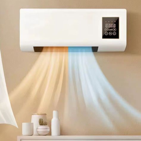 Calentador Calefactor Estufa Pared 2en1 Frío Calor 1800W IRM-4