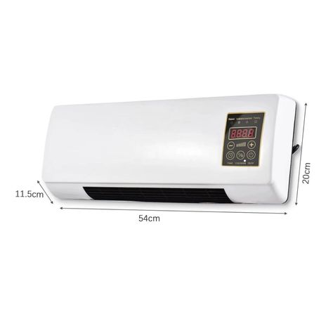 Calentador Calefactor Estufa Pared 2en1 Frío Calor 1800W IRM-6