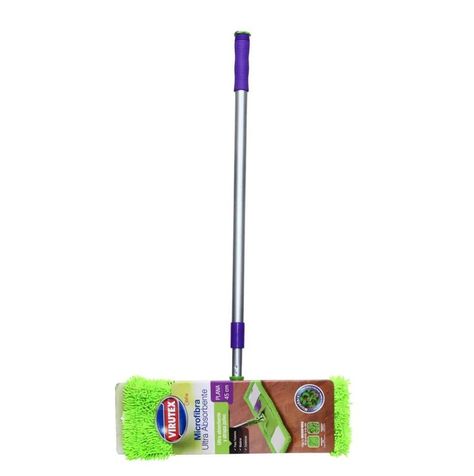 Mopa Trapeador Microfibra Lavable Absorbente 45 cm Virutex-2