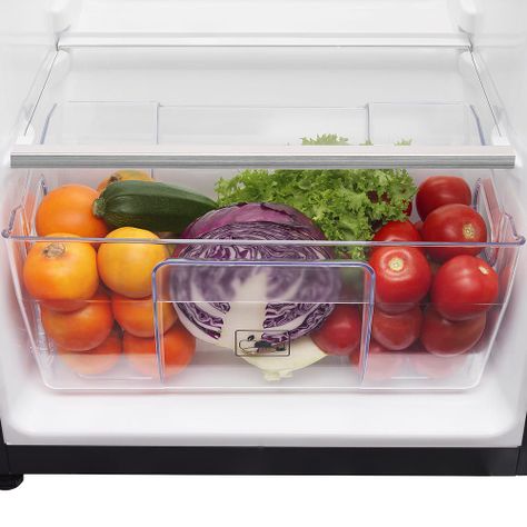 Refrigerador No Frost 400Lts Brutos Inox Mabe RMP410FZUU-4