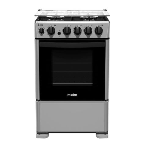 Cocina de Piso a Gas 55 cm Silver Mabe CMC5530AG1-0