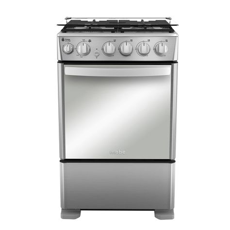 Cocina de Piso a Gas 55 cm Inox Mabe CMC5540FX1-0