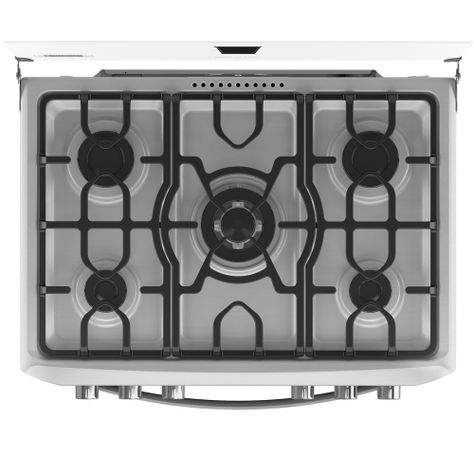 Cocina De Piso A Gas 76cm Inox Mabe Andes7670fx1-6