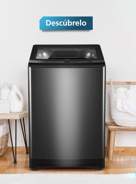 Lavadora Automática 9.5 Kg Diamond Gray Mabe Lma9520wdgcl0-1