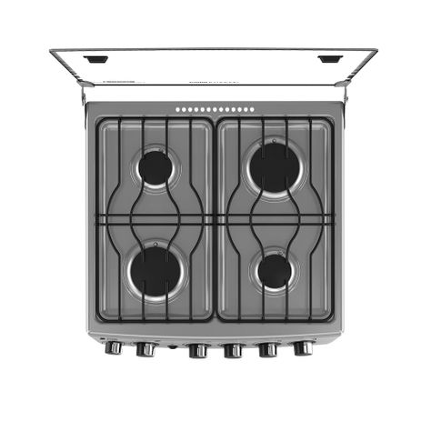 Cocina de Piso a Gas 55 cm Silver Mabe CMC5530AG0-4