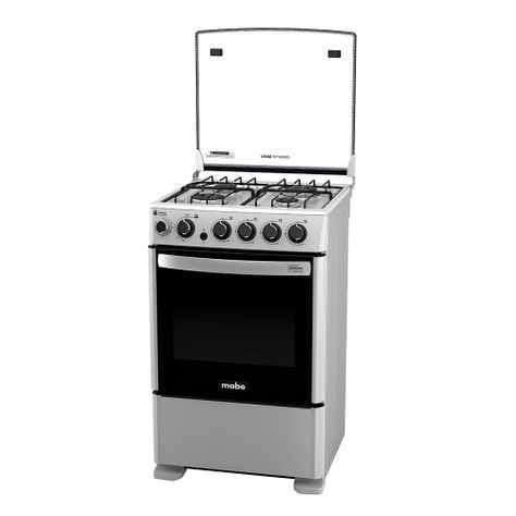 Cocina de Piso a Gas 55 cm Silver Mabe CMC5530AG0-6