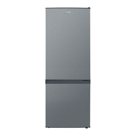 Refrigerador Frost 176 L Brutos Inox Mabe RMB176PXLCX0-0