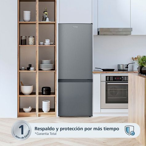 Refrigerador Frost 176 L Brutos Inox Mabe RMB176PXLCX0-3