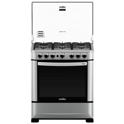 Cocina De Piso A Gas 76cm Silver Mabe Andes7620ag0-0