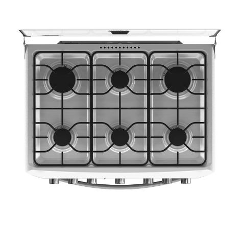 Cocina De Piso A Gas 76cm Silver Mabe Andes7620ag0-5