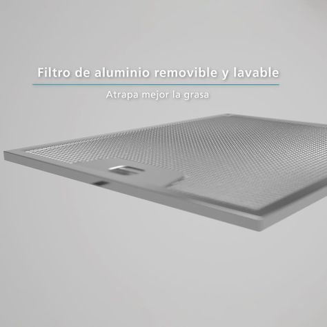 Campana De Pared 60cm Inoxidable Mabe Cm6045xv0-2