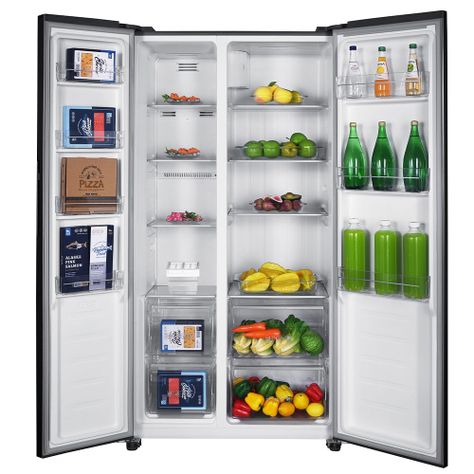Refrigerador Side by Side 480L Brutos Black Mabe MSC480LKRPS0-2