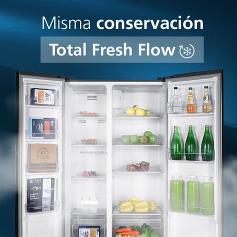 Refrigerador Side by Side 480L Brutos Black Mabe MSC480LKRPS0-7
