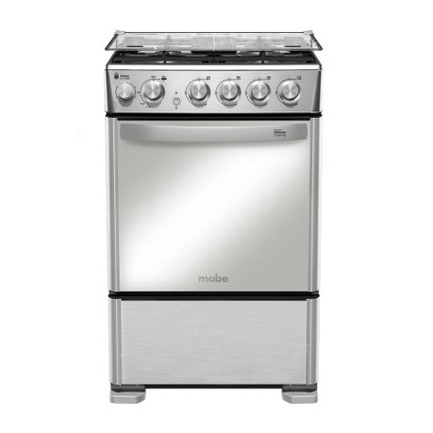 Cocina de Piso a Gas 55 cm Inox Mabe CMC5540FX0-0
