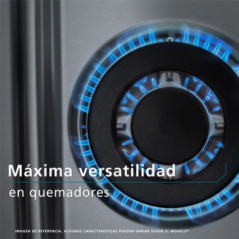 Cocina de Piso a Gas 55 cm Inox Mabe CMC5540FX0-2