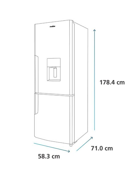 Refrigerador No Frost 329 Lts Brutos Black Mabe Rmb300izlrp0-6