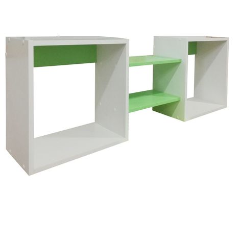 Repisa Cubo Verde Menta-2