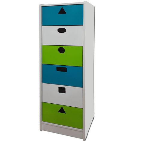 Cajonera 6 C Geometric Slim-0
