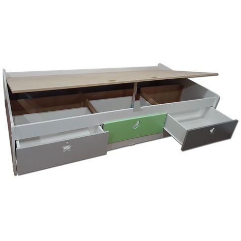 Cama 3 C Verde Gris 1.5-2