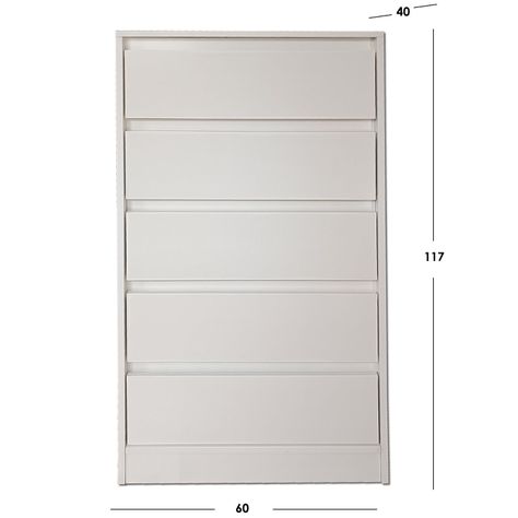 Cajonera 5 C Deco Blanco-3