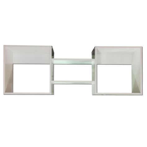 Repisa Cubo Blanca-0