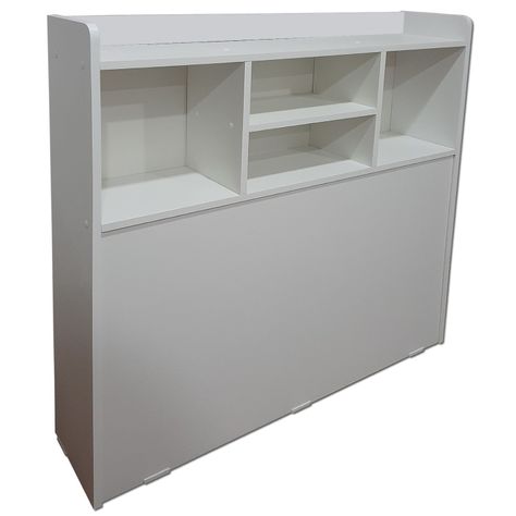 Respaldo Repisa Blanco 1.5 Plazas-0