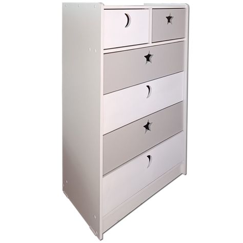 Cajonera 6 C Blanco Gris-1