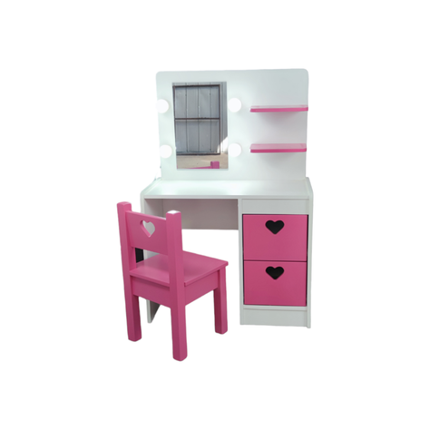 Tocador infantil Fucsia-1