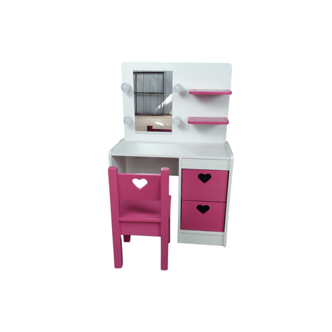 Tocador infantil Fucsia-2