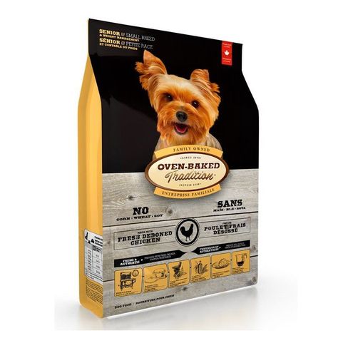 Oven Baked Tradition Senior & Weight Management Small Bites, bolsa 5.67 kg-1