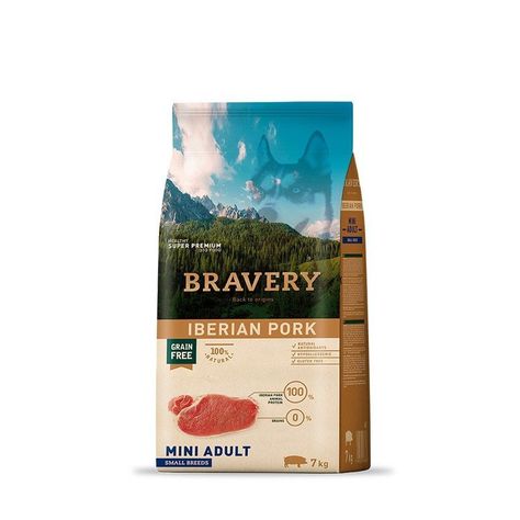 Bravery Iberian Pork Mini Adult Small Breeds, bolsa 7 kg-1