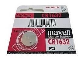 Pack 5 Pilas Maxell Cr1632 Tipo Botón-1