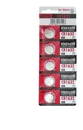 Pack 5 Pilas Maxell Cr1632 Tipo Botón-2