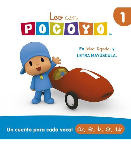Libro Leo Con Pocoyó 1: Un Cuento Para Cada Vocal A E I O U-0