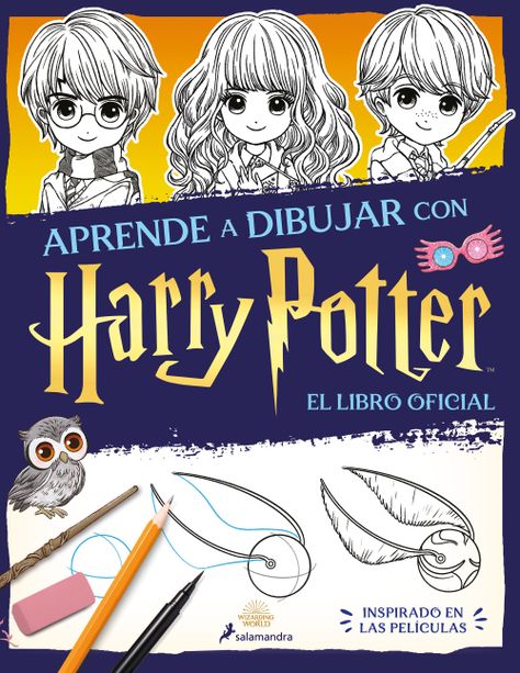 Libro Aprende a dibujar con Harry Potter - J. K. Rowling-0