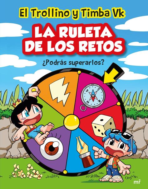 Libro La ruleta de los retos - Timba y El Trollino-0