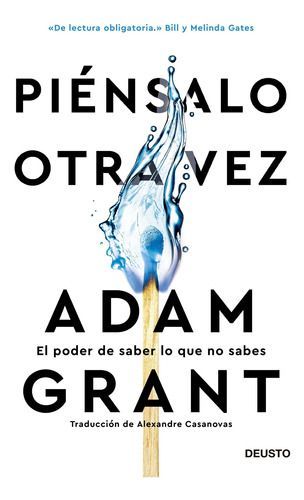Libro Piénsalo Otra Vez - Adam Grant-0