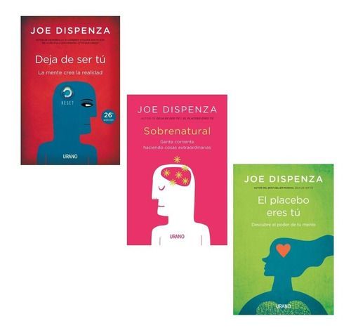 Pack Joe Dispenza: Deja De Ser Tú + Sobrenatural + Placebo-0