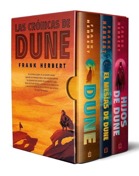 Trilogía Dune - Estuche de Lujo - Dune + Mesías + Hijos-0