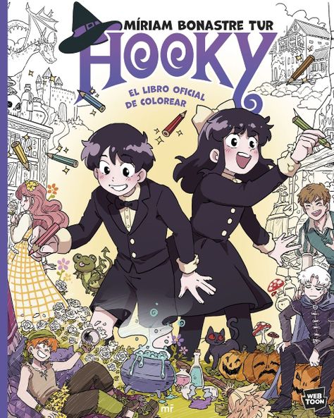 Libro Hooky. El libro oficial de colorear - Miriam Bonastre-0