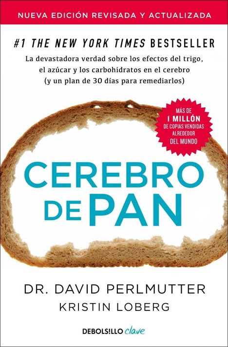 Libro Cerebro de pan - David Perlmutter-0