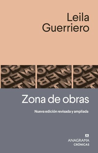Libro Zona De Obras - Leila Guerriero-0