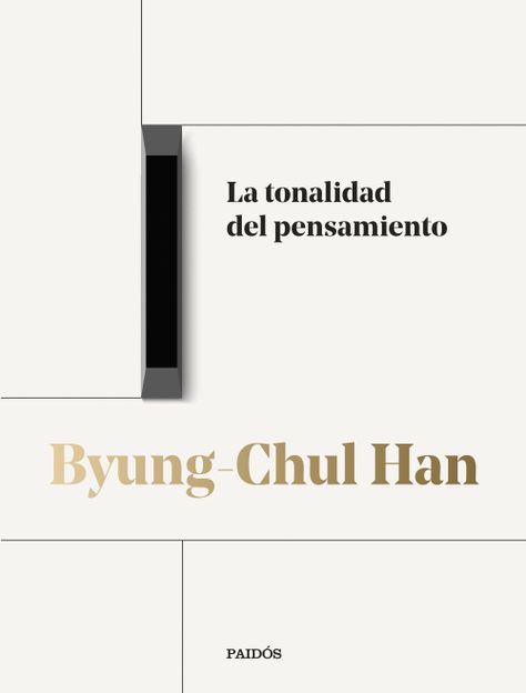 Libro La tonalidad del pensamiento - ByungChul Han-0
