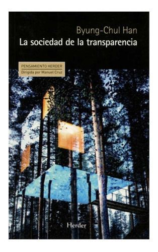 La Sociedad De La Transparencia - Byung-chul Han-0